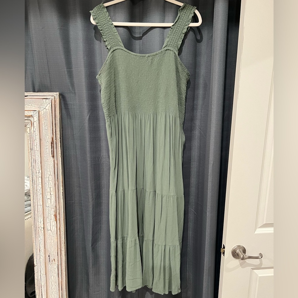 Aerie Smocked Dress